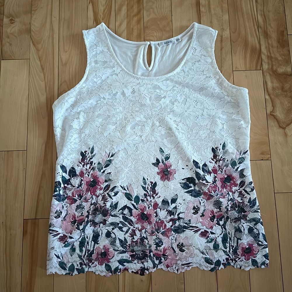 Ricki’s Flowered Tank Top